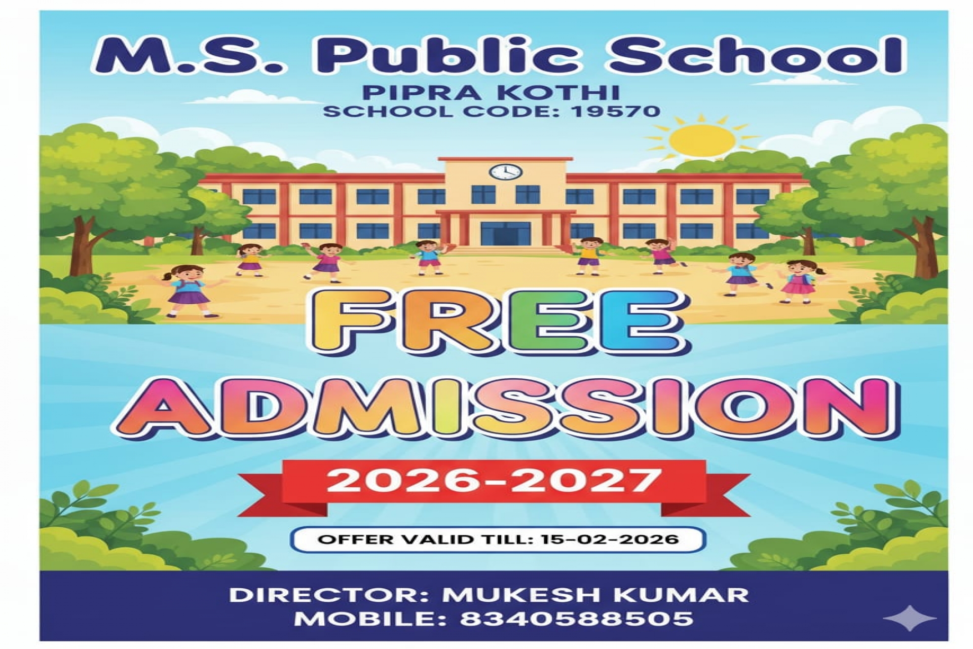 <p>Admission Open Advertisement 2025-26</p>

<p>&nbsp;</p>

<p>&nbsp;</p>